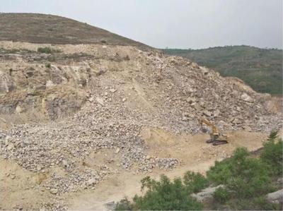 河南汝州:以開發(fā)七彩滑道攀巖項目為名 炸山倒賣山石破壞生態(tài)