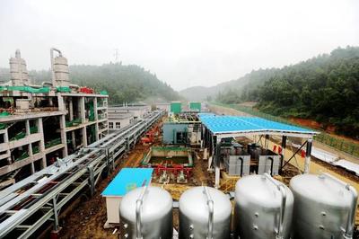 持續(xù)攻堅創(chuàng)效|國內(nèi)首個頁巖氣田產(chǎn)出水處理工程順利中交